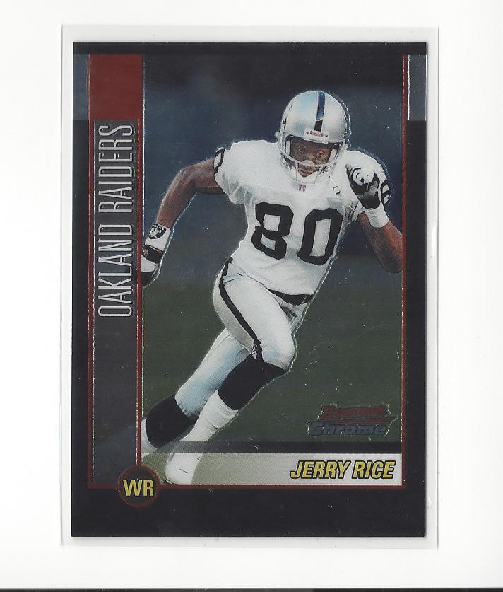 Jerry Rice cards (2000-2022) 49ers Raiders - You Choose - Bild 86 von 227