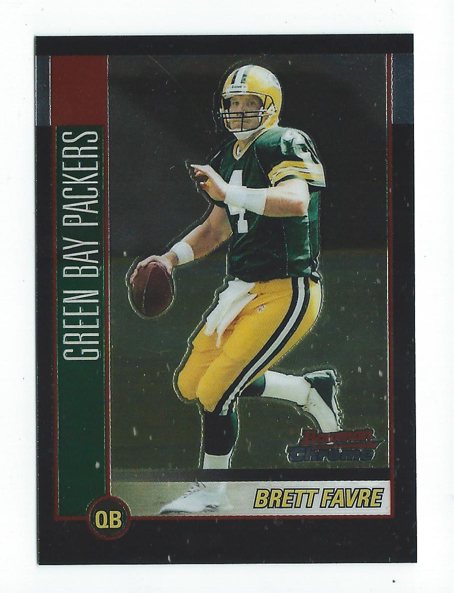 2002 Bowman Chrome #75 Brett Favre