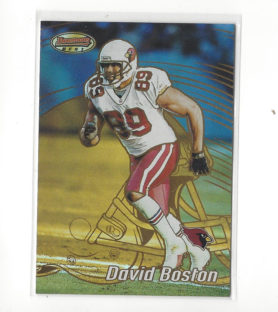 2002 Bowman's Best Gold #48 David Boston