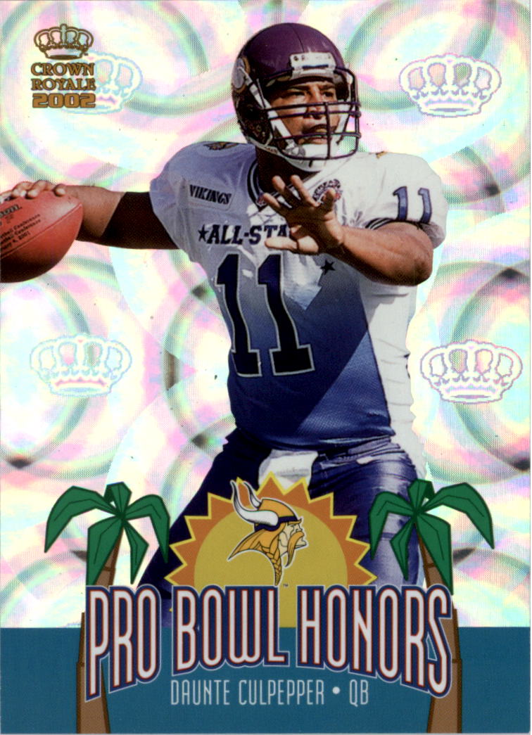 2002 Crown Royale Pro Bowl Honors #9 Daunte Culpepper