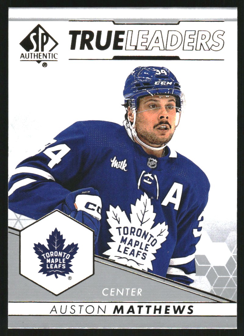 2022-23 SP Authentic True Leaders #TL5 Auston Matthews