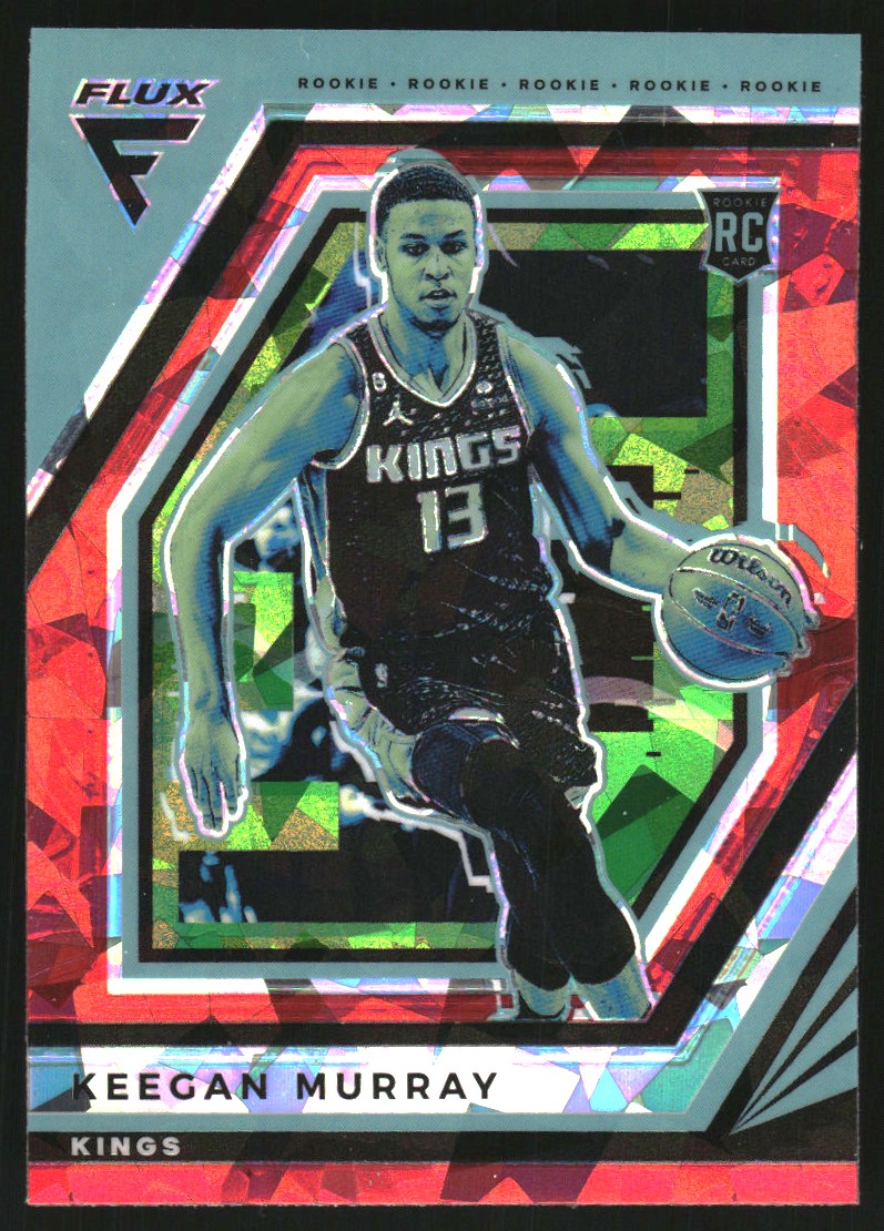 2022-23 Panini Flux Freshman Year #7 Keegan Murray Sacramento