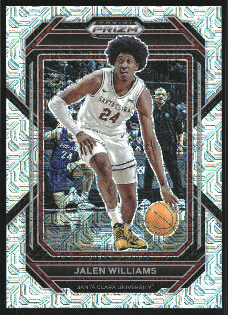 2023 Panini Prizm Sensational Blue Choice Jalen Williams AUTO /49 