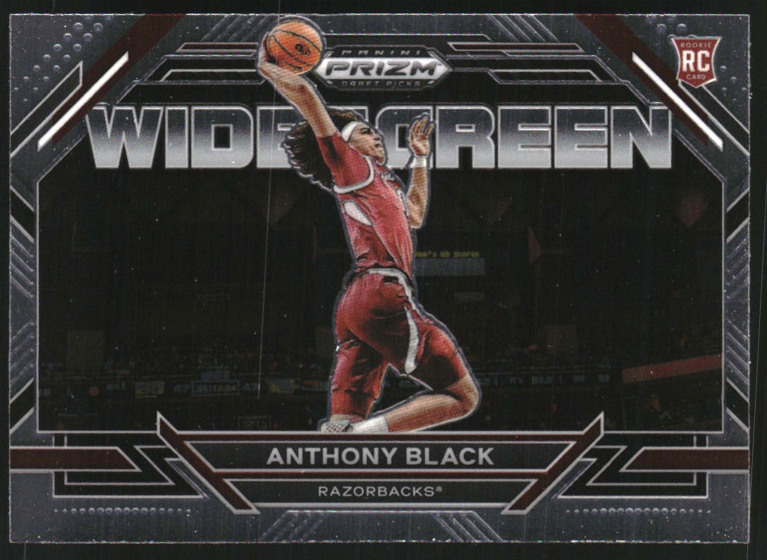 2023-24 Panini Prizm Draft Picks Widescreen #10 Anthony Black