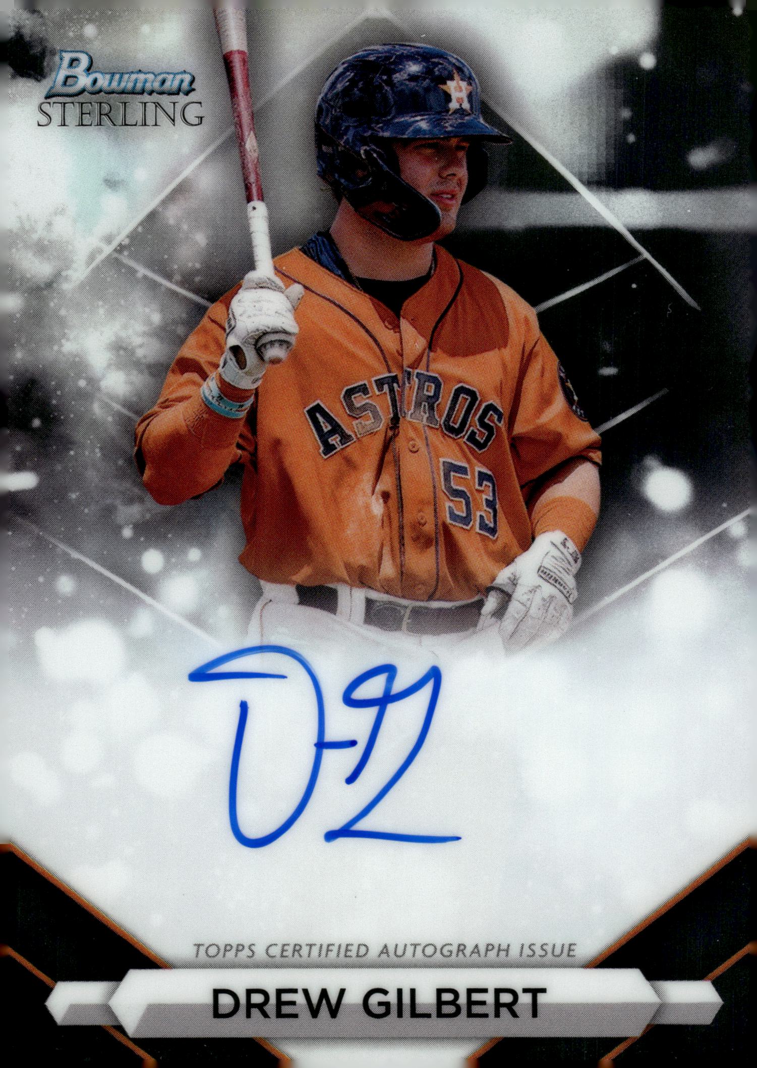2023 Bowman Sterling Prospect Autographs #PADG Drew Gilbert