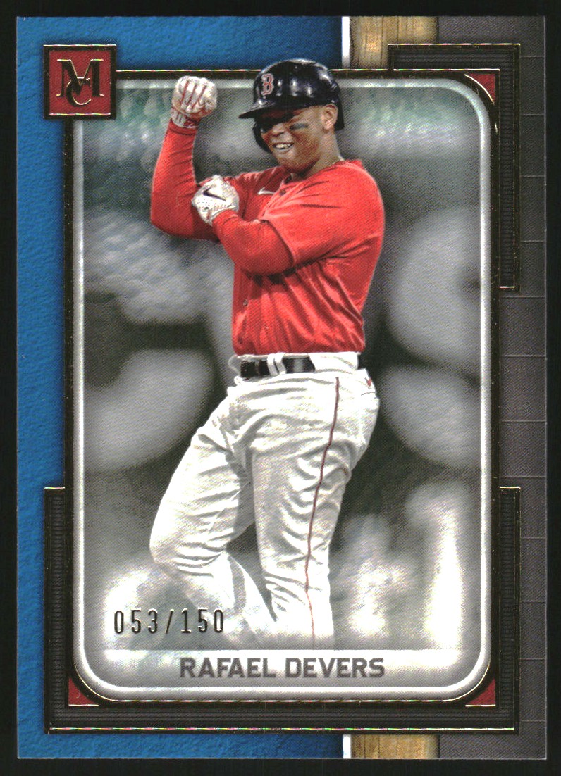 2023 Topps Museum Collection Sapphire #37 Rafael Devers