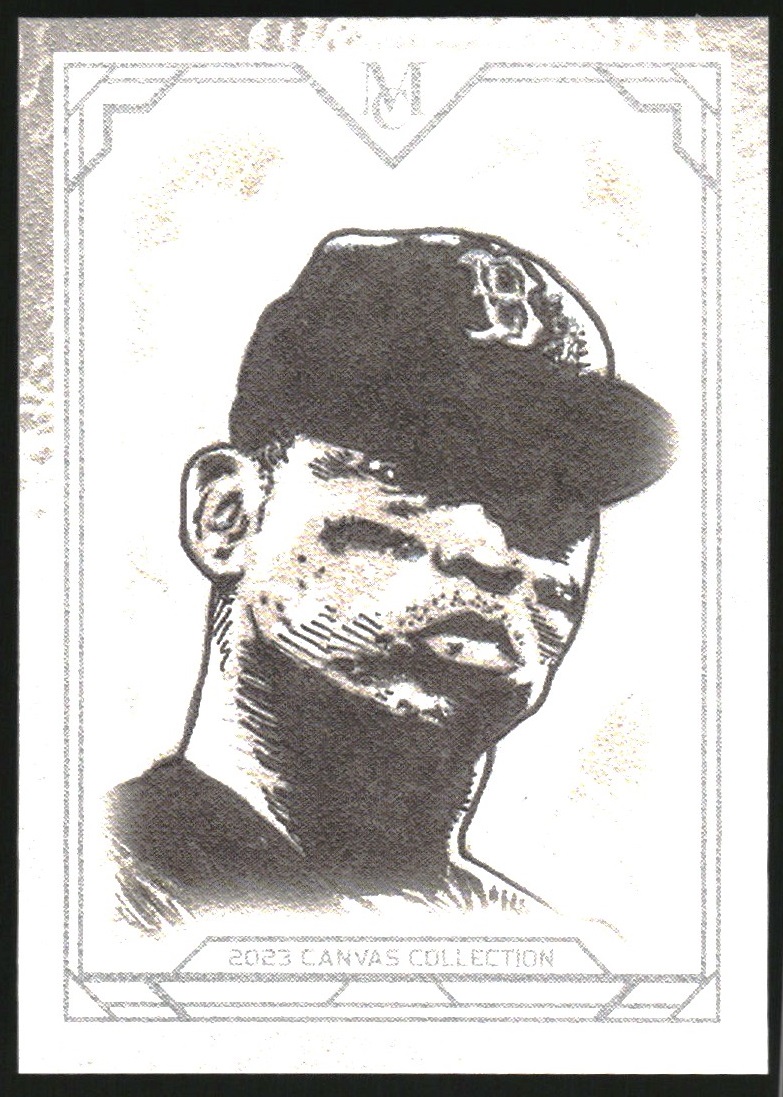 2023 Topps Museum Collection Canvas Collection Reprints #CCR6 Rafael Devers