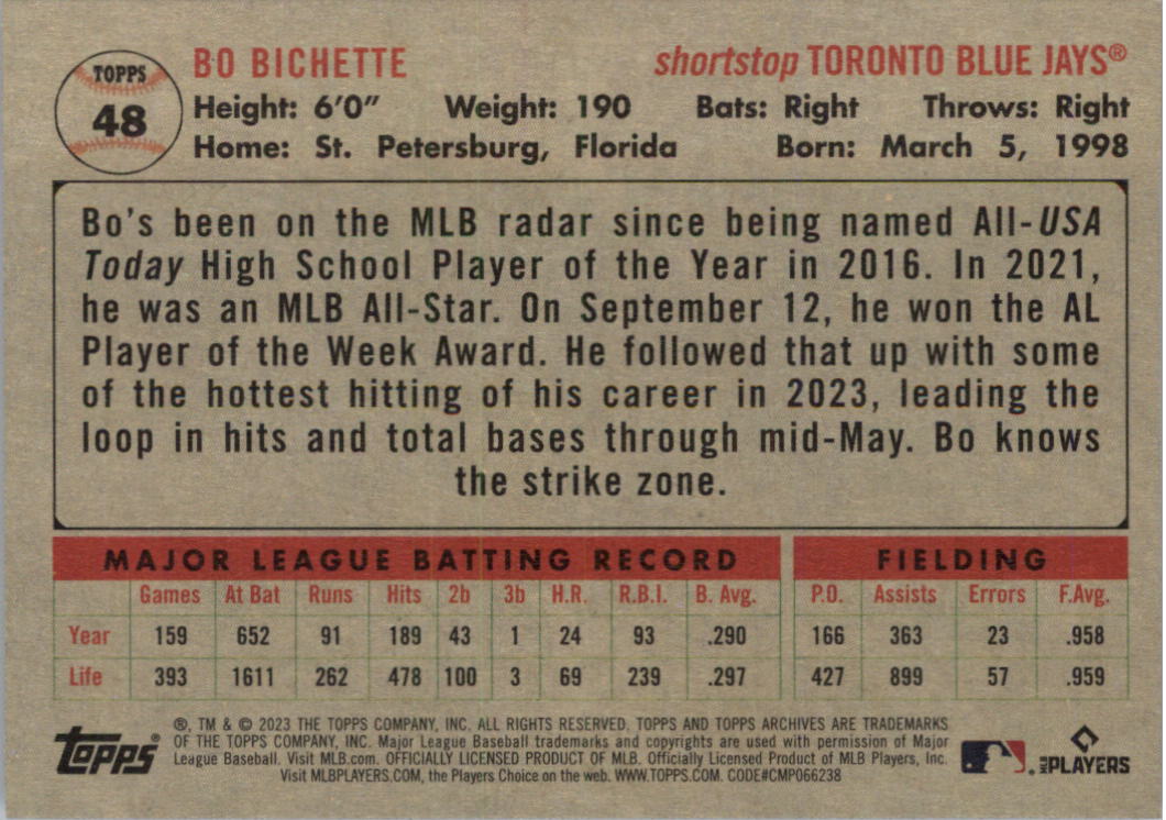 2023 Topps Archives Baseball Card Pick (Base)