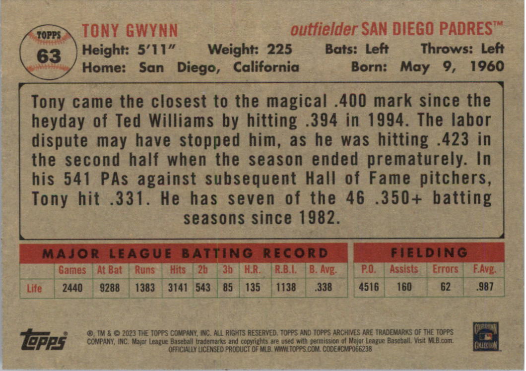 2023 Topps Archives Baseball Card Pick (Base)