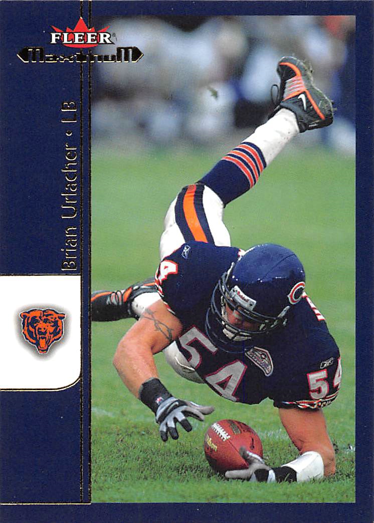 2002 Fleer Maximum #124 Brian Urlacher