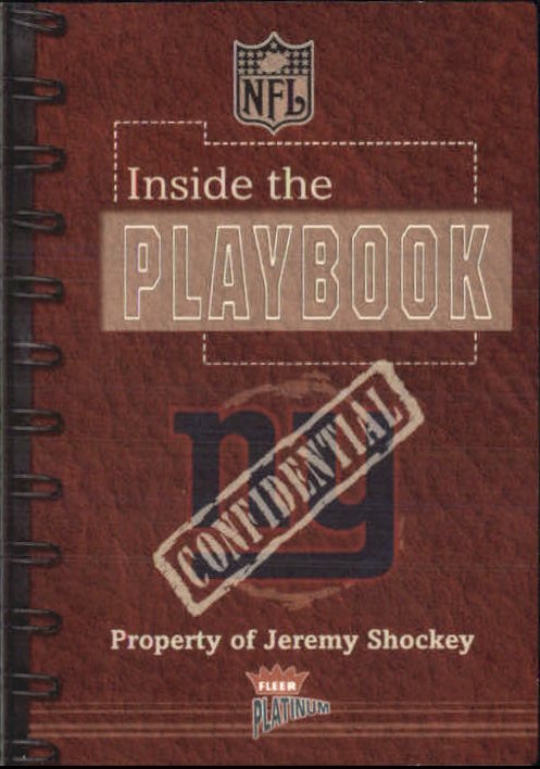2002 Fleer Platinum Inside the Playbook #21 Jeremy Shockey
