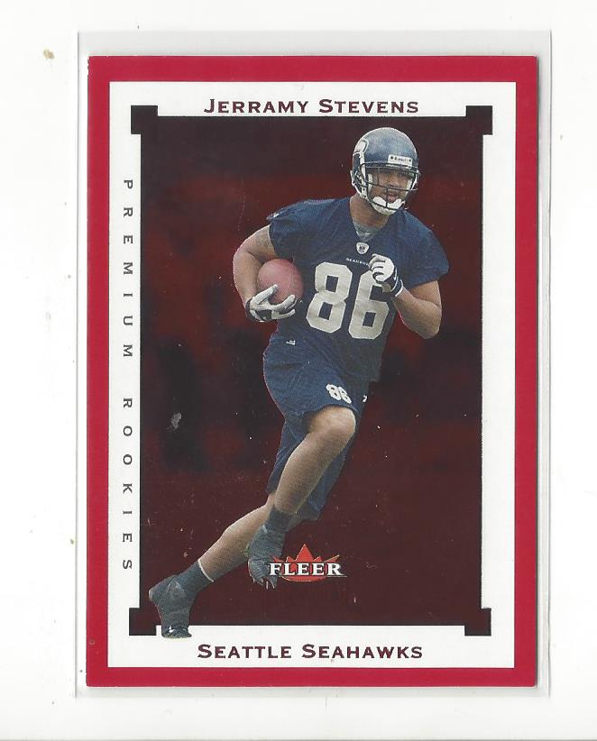 2002 Fleer Premium Star Ruby #166 Jerramy Stevens