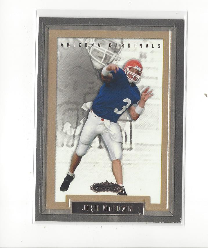 2002 Fleer Showcase #155 Josh McCown RC