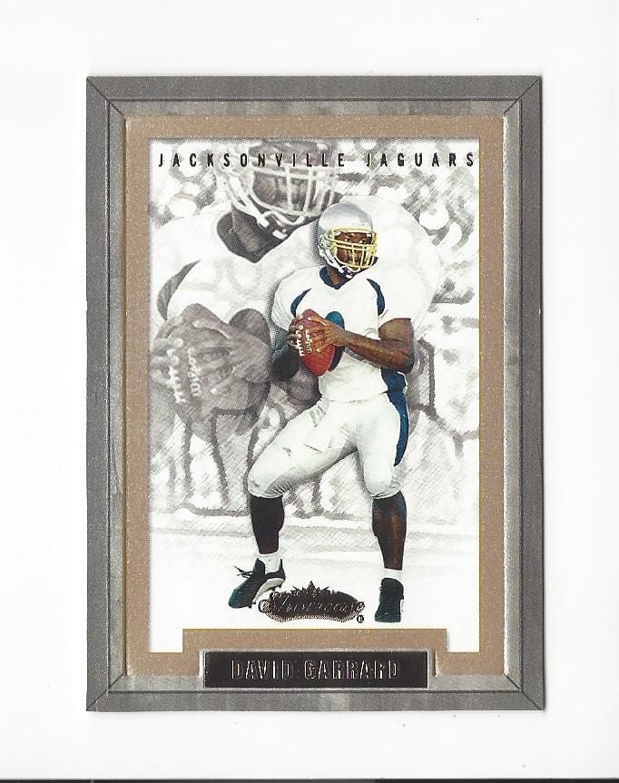 2002 Fleer Showcase #159 David Garrard RC