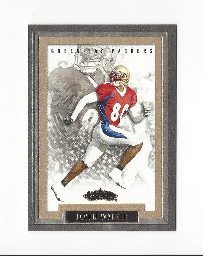 2002 Fleer Showcase #164 Javon Walker RC