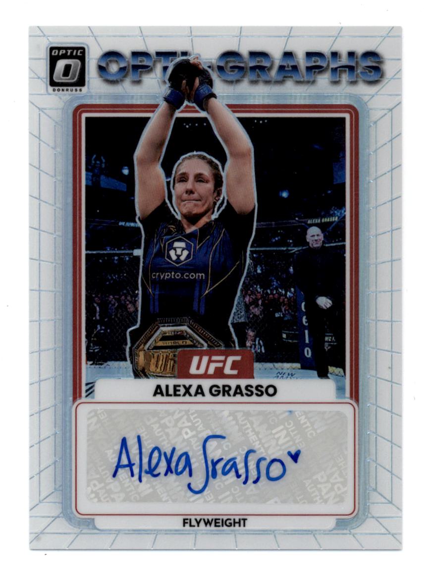 2023 Donruss Optic UFC Opti-Graphs #OGAGS Alexa Grasso