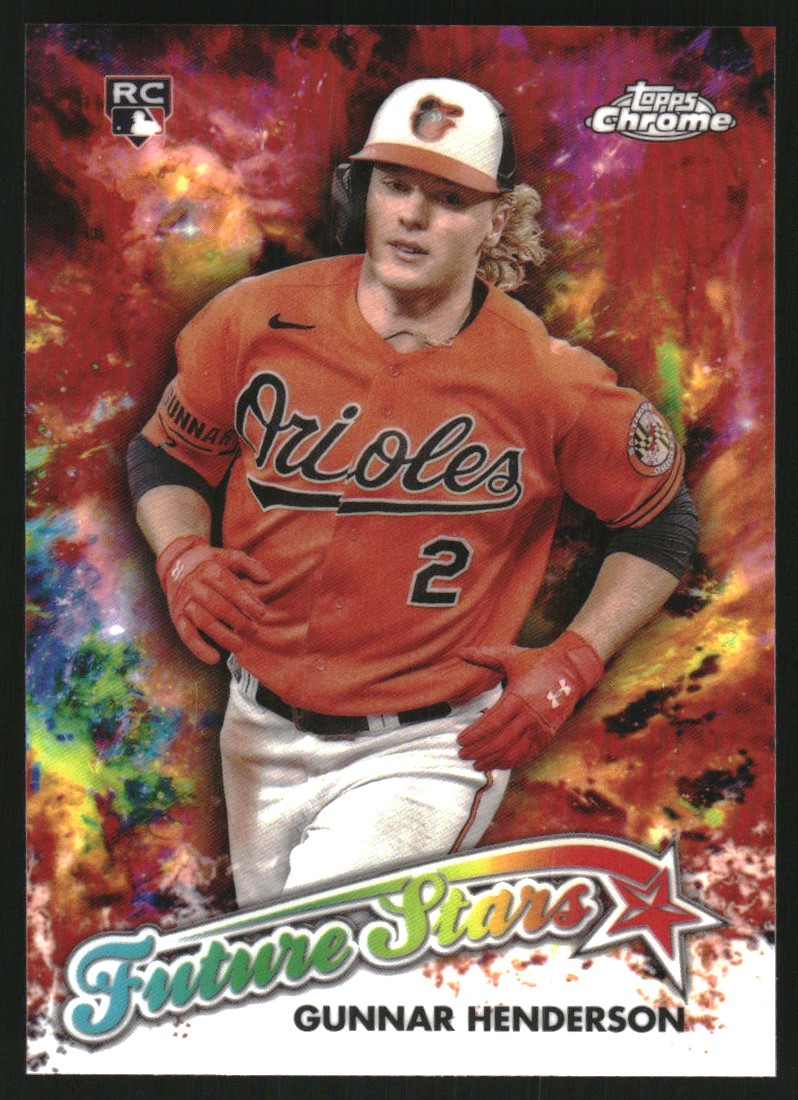 2023 Topps Chrome Update Future Stars #FSU17 Gunnar Henderson on 