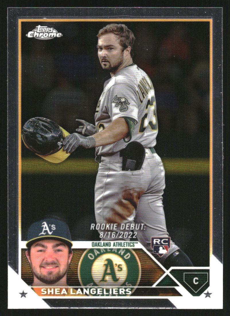 2023 Topps Chrome Update #USC32 Shea Langeliers RC