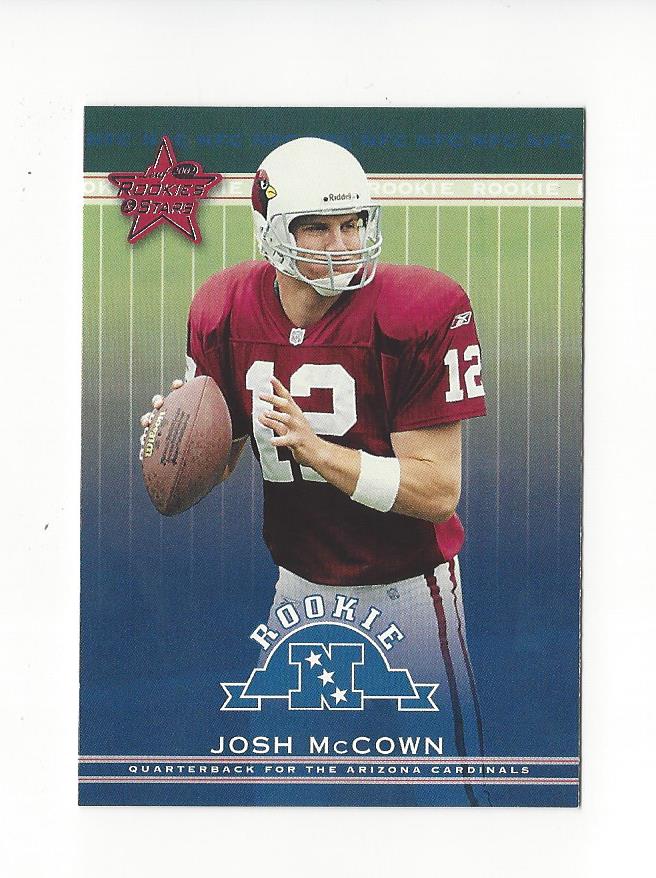 2002 Leaf Rookies and Stars #199 Josh McCown RC