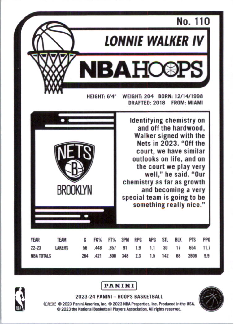 2023-24 Hoops Basketball Card Pick (Base) 101-300 - Picture 21 of 396