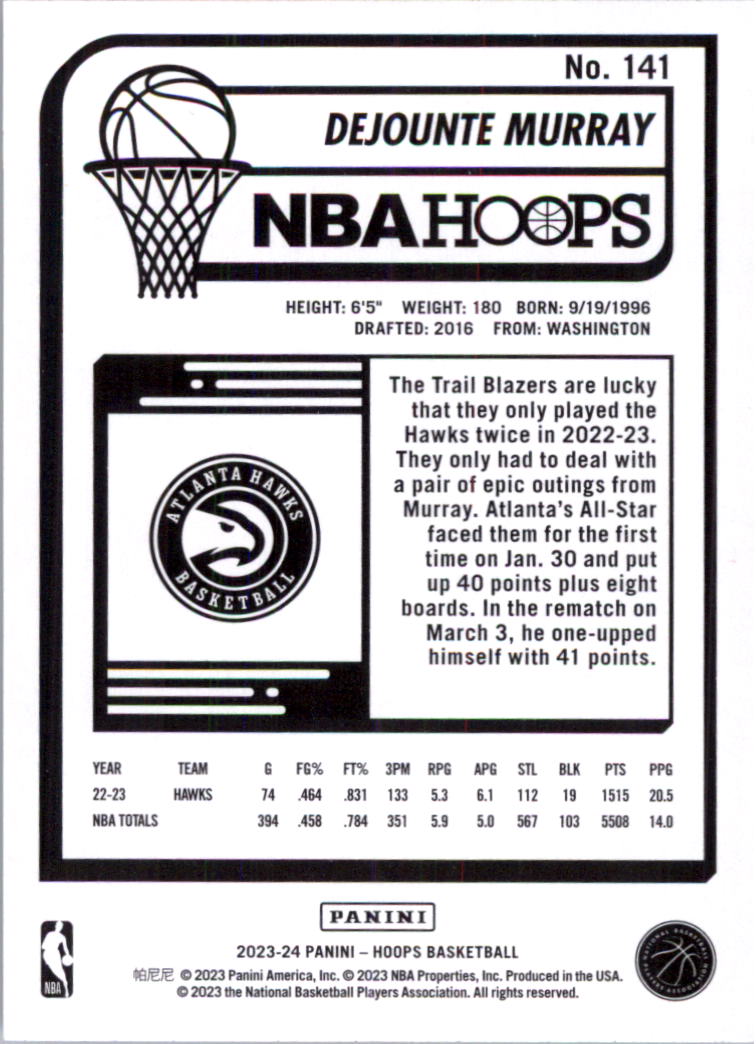 2023-24 Hoops Basketball Card Pick (Base) 101-300 - Picture 82 of 396