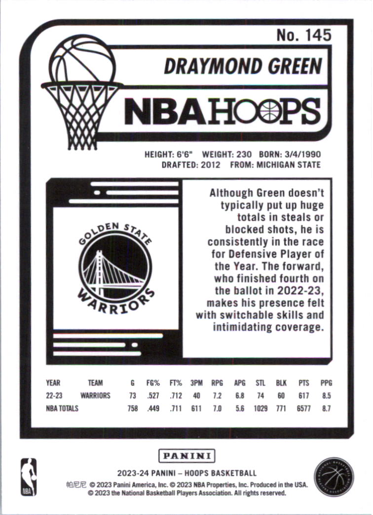 2023-24 Hoops Basketball Card Pick (Base) 101-300 - Picture 90 of 396