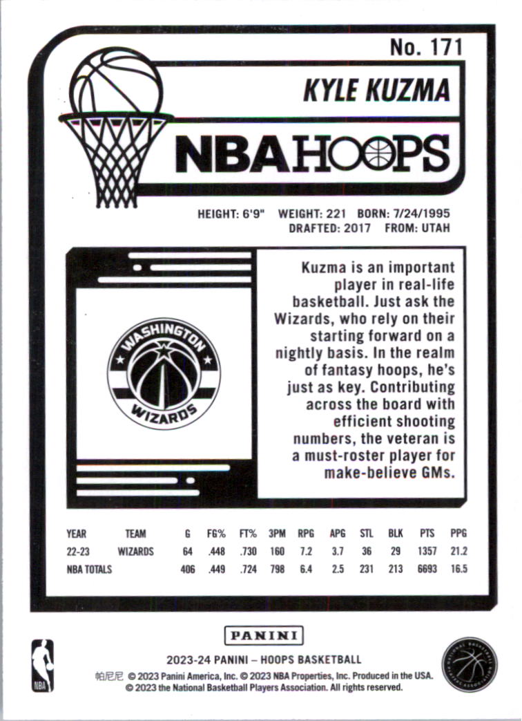 2023-24 Hoops Basketball Card Pick (Base) 101-300 - Picture 142 of 396