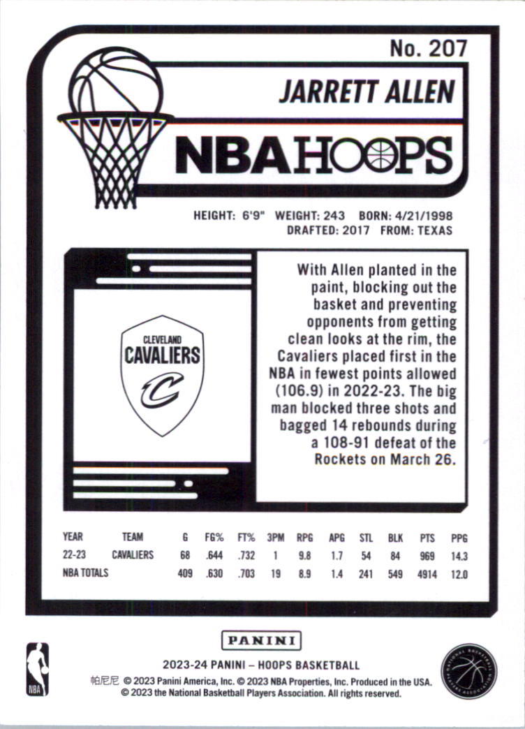 2023-24 Hoops Basketball Card Pick (Base) 101-300 - Picture 214 of 396