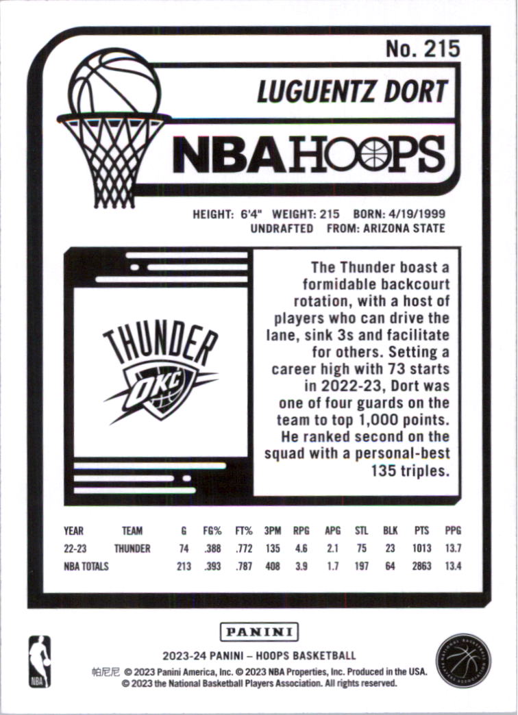2023-24 Hoops Basketball Card Pick (Base) 101-300 - Picture 230 of 396