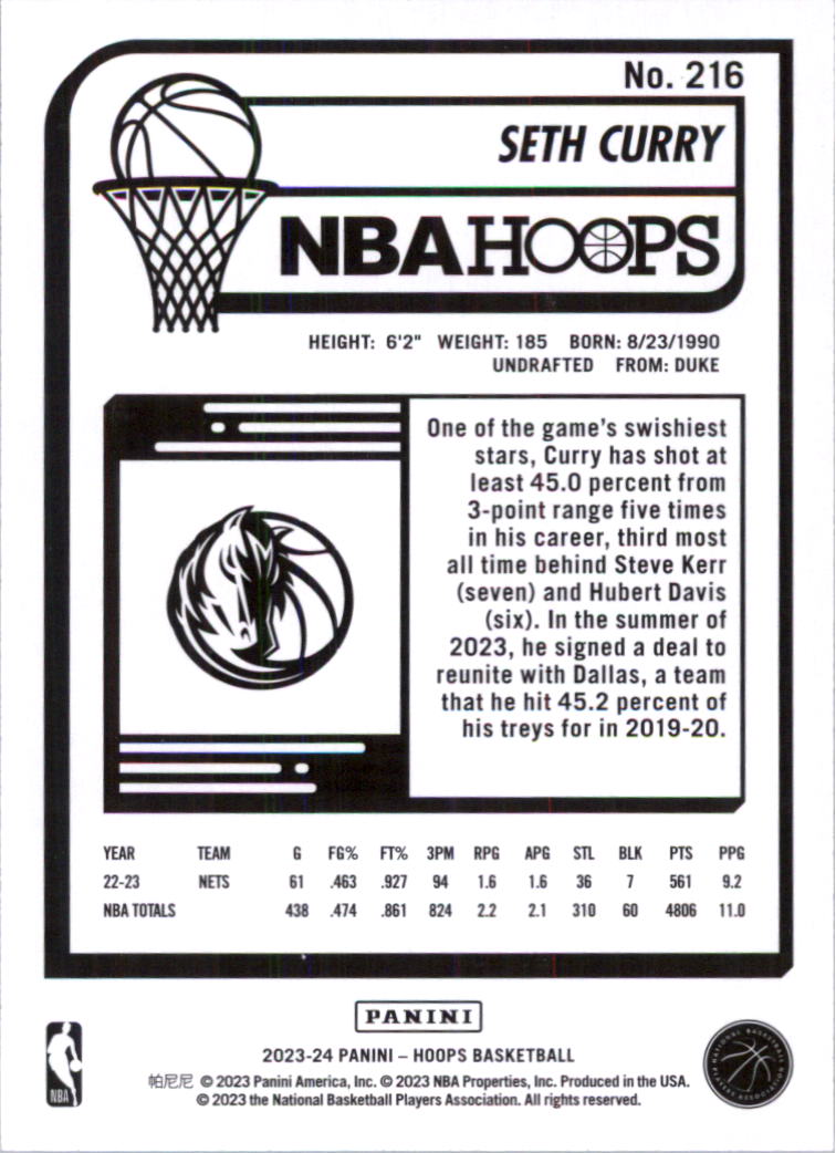 2023-24 Hoops Basketball Card Pick (Base) 101-300 - Picture 232 of 396