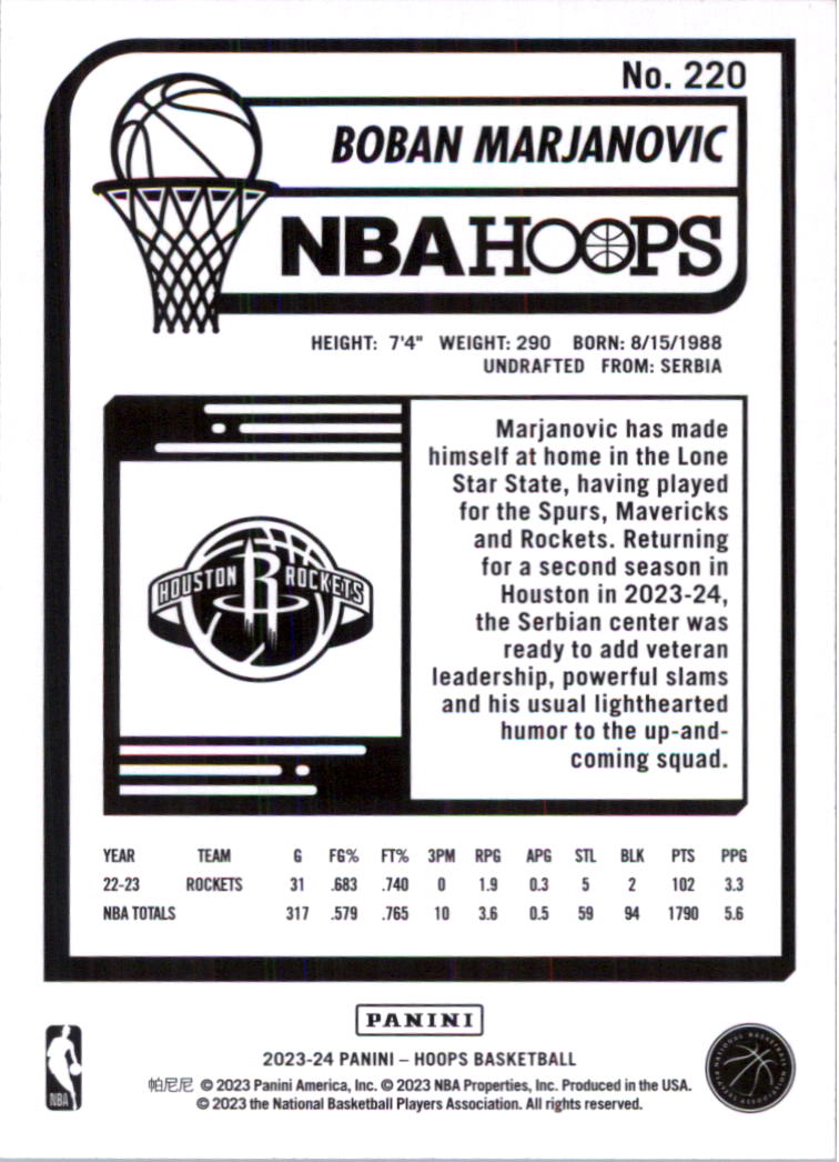 2023-24 Hoops Basketball Card Pick (Base) 101-300 - Picture 240 of 396