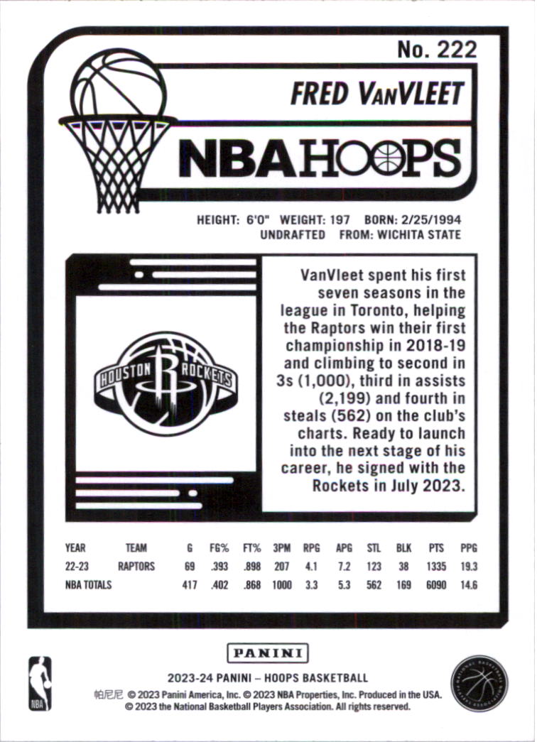 2023-24 Hoops Basketball Card Pick (Base) 101-300 - Picture 244 of 396