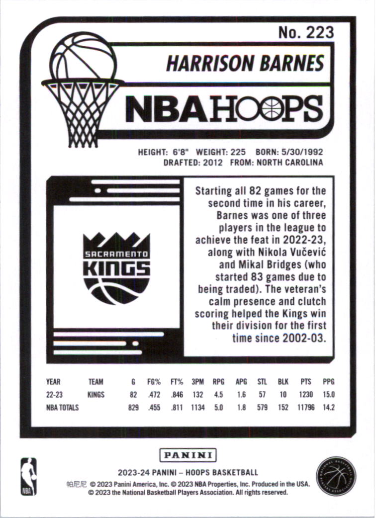2023-24 Hoops Basketball Card Pick (Base) 101-300 - Picture 246 of 396