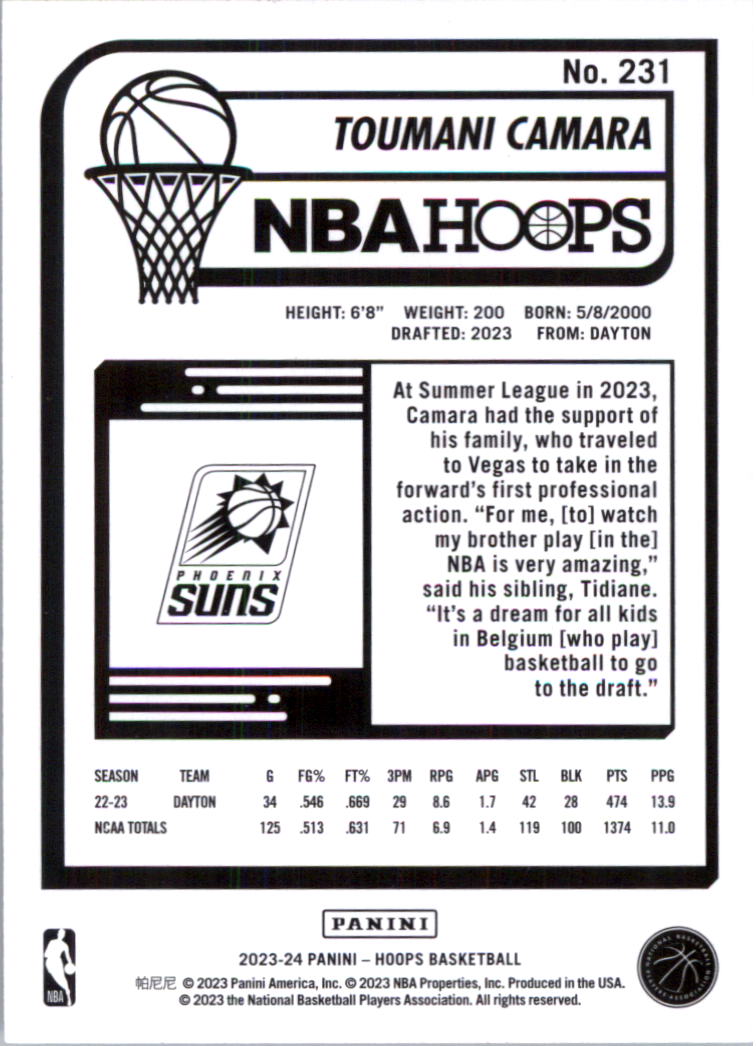 2023-24 Hoops Basketball Card Pick (Base) 101-300 - Picture 262 of 396