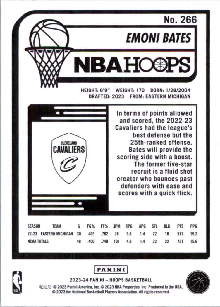2023-24 Hoops Basketball Card Pick (Base) 101-300 - Picture 332 of 396