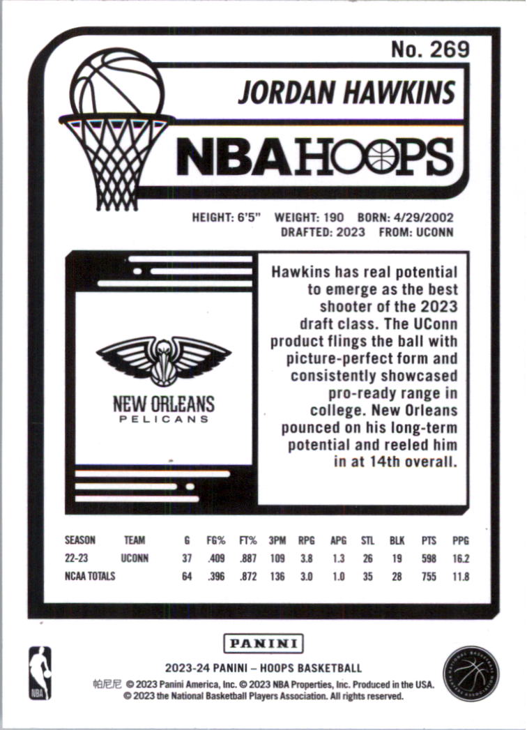 2023-24 Hoops Basketball Card Pick (Base) 101-300 - Picture 338 of 396