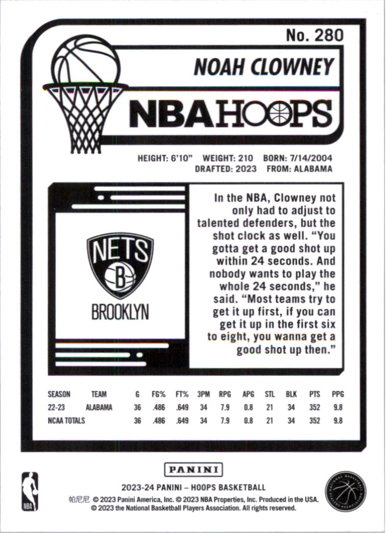 2023-24 Hoops Basketball Card Pick (Base) 101-300 - Picture 358 of 396