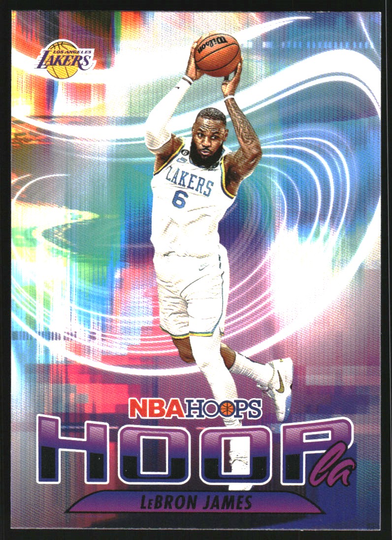 2023 Panini Hoops Basketball LeBron James #9