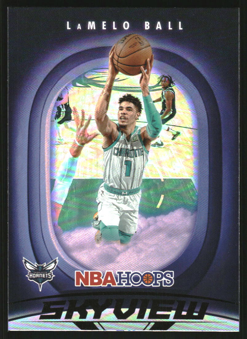 2023-24 Hoops Skyview Holo #14 LaMelo Ball