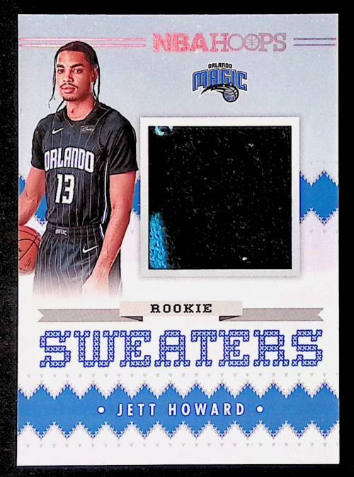 2023-24 Hoops Rookie Sweaters #19 Jett Howard
