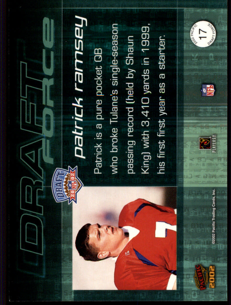 2002 Pacific Football "Insert" Cards - Picture 6 of 29