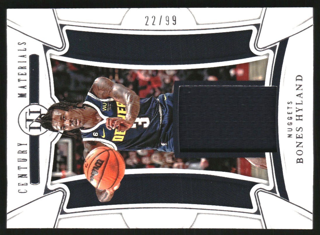 2021-22 Court Kings Rookie Expression Memorabilia #26 Bones Hyland