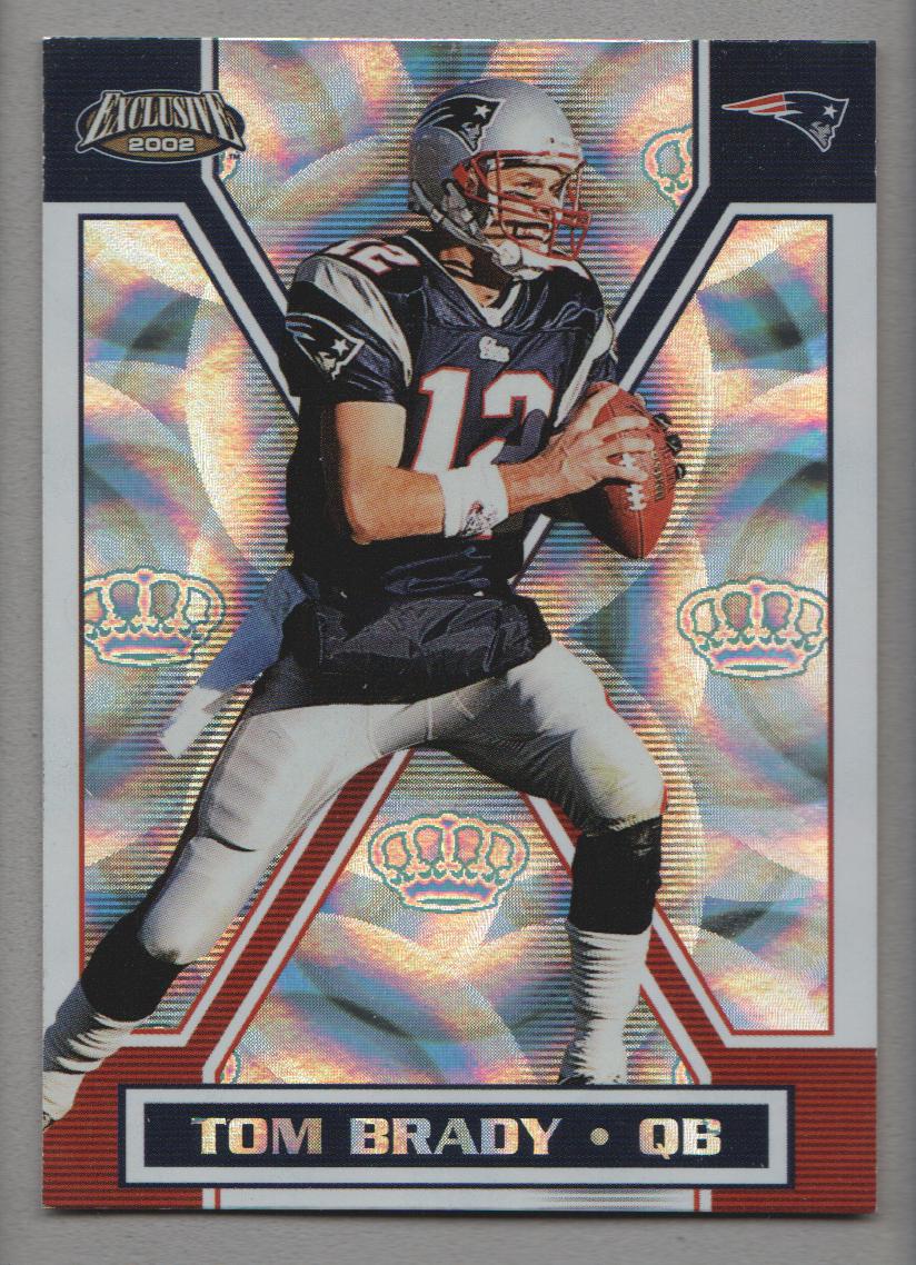 Tom Brady Autographed 2000 Press Pass Rookie Card #37 New England