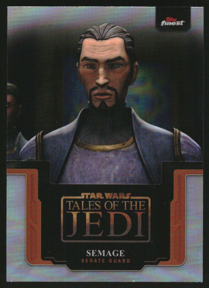 2023 Finest Star Wars Tales of the Jedi #TOTJ14 Semage