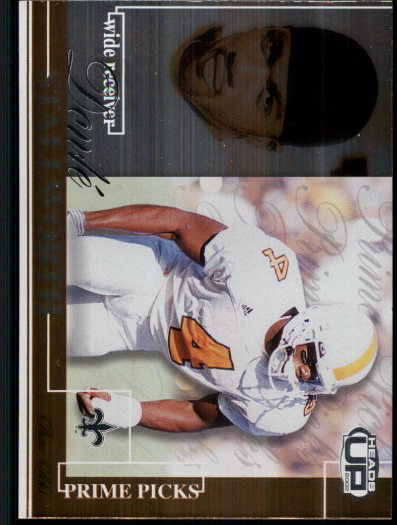 2002 Heads Up (Pacific) Football "Insert and Parallel" Cards - Bild 27 von 32