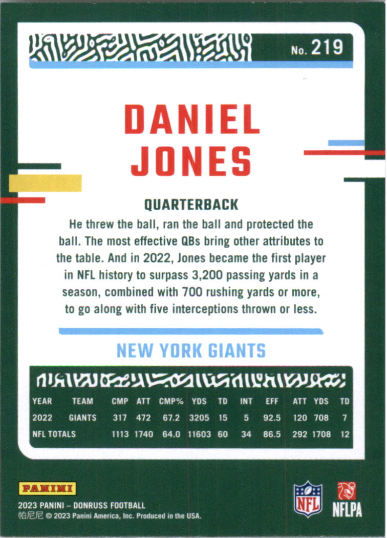 2023 Donruss Football Card Pick (Base) 1-253