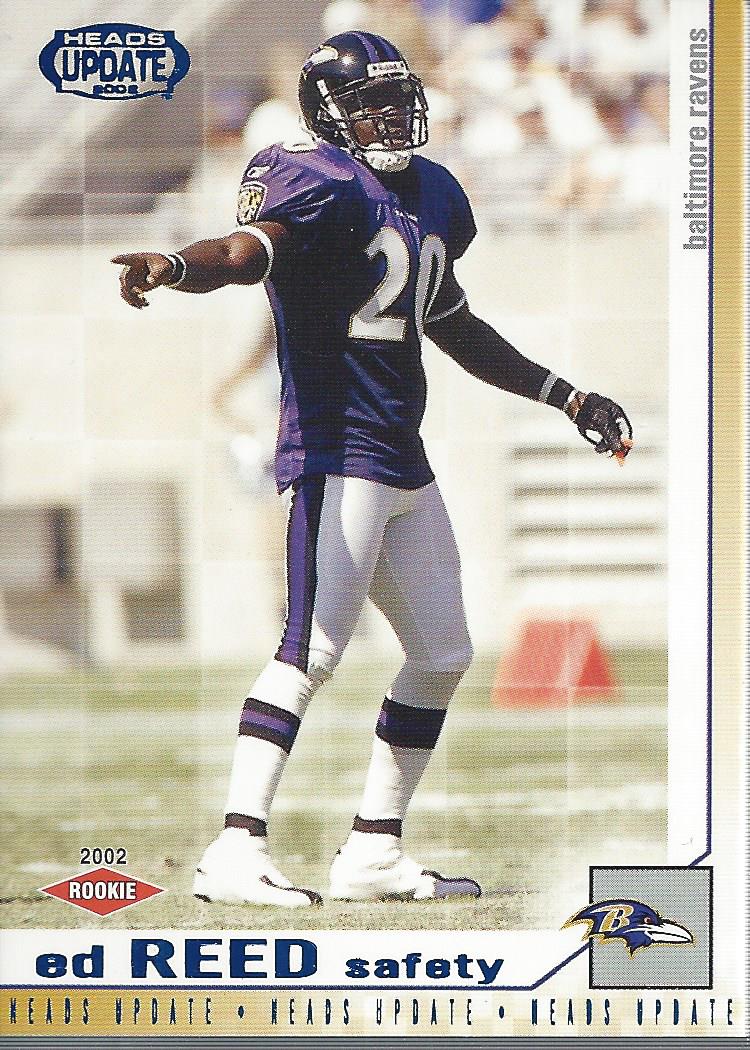 2002 Pacific Heads Update Blue #19 Ed Reed