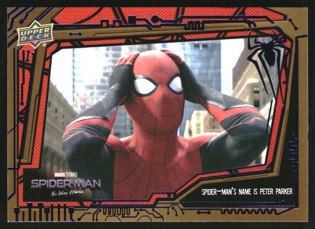 2023 Upper Deck Spider-Man No Way Home #16 Parker, It's Their Fate