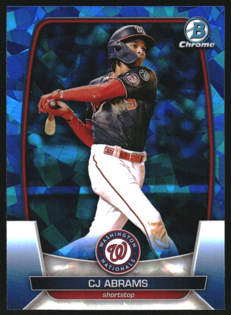 2023 Bowman Chrome Sapphire #74 CJ Abrams