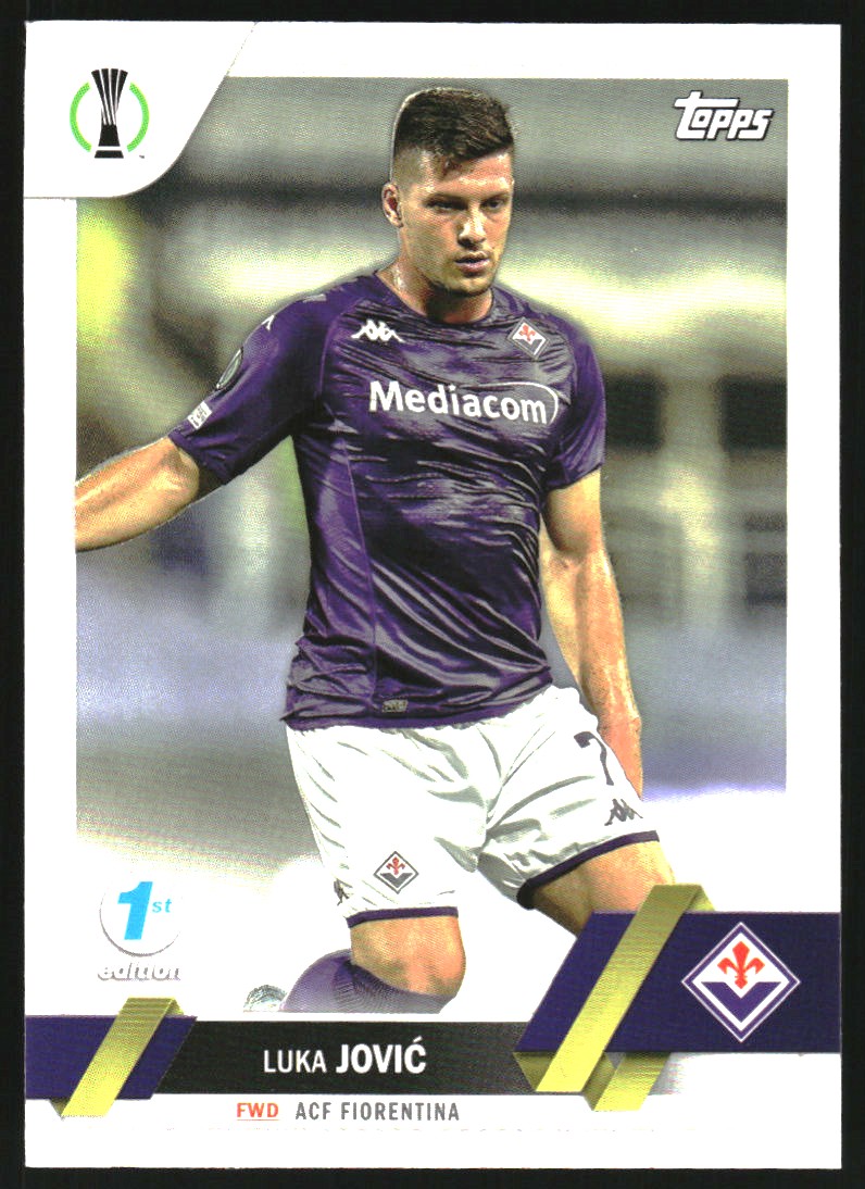 2022-23 Topps UEFA Club Competitions 1st Edition #133 Luka Jovic